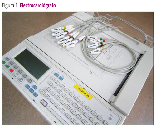 Figura 1. Electrocardiógrafo